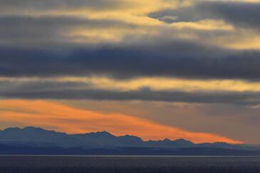 Sunset, Northwest Passage, Canada © Etienne Pierart